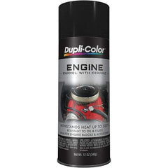 Krylon - 12 oz Black Automotive Heat Resistant Paint - Gloss Finish, 500°F Max Temp, Comes in Aerosol Can - Exact Tool & Supply