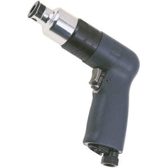 Ingersoll-Rand - 1/4" Bit Holder, 2,500 RPM, Pistol Grip Handle Air Screwdriver - 45.1 In/Lb Torque, 5 CFM - Exact Tool & Supply