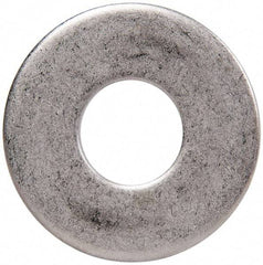 Made in USA - 3/4" Screw, Grade 300 Stainless Steel Standard Flat Washer - 0.812" ID x 2" OD, 0.122" Thick, Plain Finish, Meets Military Specifications - Exact Tool & Supply