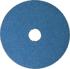 Norton - 7" Diam 7/8" Hole 36 Grit Fiber Disc - Very Coarse Grade, Zirconia Alumina, Series F672 - Exact Tool & Supply