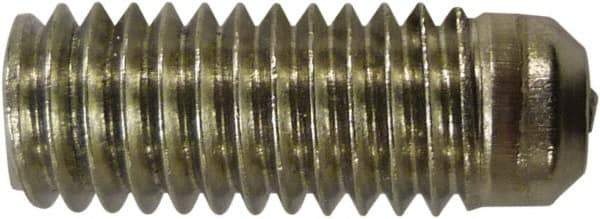 Bettermann - 1/4-20, Stainless Steel Drawn Arc Welder Stud - 1-1/2 Inch Overall Length - Exact Tool & Supply