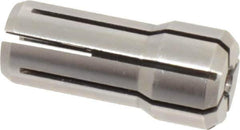 Accupro - 5/32 Inch, Series DA200 Double Angle Collet - 1.193 Inch Overall Length, 0.539 Inch Overall Diameter - Exact Tool & Supply