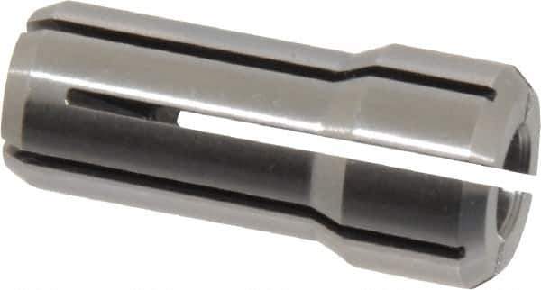 Accupro - 1/4 Inch, Series DA200 Double Angle Collet - 1.193 Inch Overall Length, 0.539 Inch Overall Diameter - Exact Tool & Supply