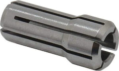 Accupro - 19/64 Inch, Series DA200 Double Angle Collet - 1.193 Inch Overall Length, 0.539 Inch Overall Diameter - Exact Tool & Supply