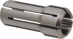 Accupro - 23/64 Inch, Series DA200 Double Angle Collet - 1.193 Inch Overall Length, 0.539 Inch Overall Diameter - Exact Tool & Supply