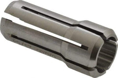 Accupro - 25/64 Inch, Series DA200 Double Angle Collet - 1.193 Inch Overall Length, 0.539 Inch Overall Diameter - Exact Tool & Supply