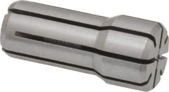 Accupro - 3/64 Inch, Series DA200 Double Angle Collet - 1.193 Inch Overall Length, 0.539 Inch Overall Diameter - Exact Tool & Supply