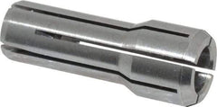 Accupro - 7/32 Inch, Series DA300 Double Angle Collet - 1 Inch Overall Length, 3/8 Inch Overall Diameter - Exact Tool & Supply