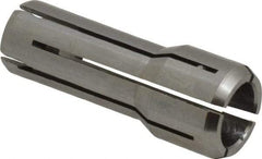 Accupro - 1/4 Inch, Series DA300 Double Angle Collet - 1 Inch Overall Length, 3/8 Inch Overall Diameter - Exact Tool & Supply