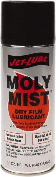 Jet-Lube - 12 oz Aerosol Spray Lubricant - High Temperature, Low Temperature - Exact Tool & Supply