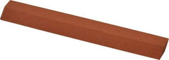 Norton - 4" Long x 9/16" Wide x 3/16" Thick, Aluminum Oxide Sharpening Stone - Diamond, Fine Grade - Exact Tool & Supply