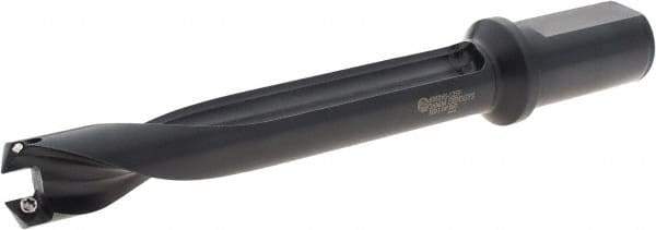 Allied Machine and Engineering - 26 to 28.57mm Diam, 5xD, 5-23/32" Max Depth, 1-1/4" Shank Diam, 9-5/8" OAL, Replaceable Tip Drill - Series 26 - Exact Tool & Supply