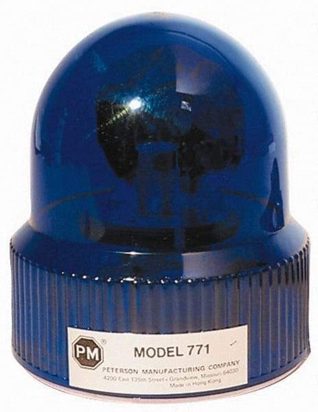 Peterson - Emergency Beacon Light Assembly - Blue - Exact Tool & Supply