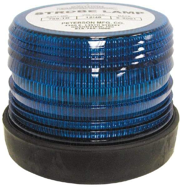 Peterson - Emergency Beacon Light Assembly - Blue - Exact Tool & Supply