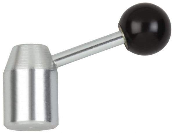 Jergens - 2 Offset Arms, Blank Speed Handle - 3" High, 2" Hub Diam - Exact Tool & Supply