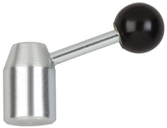 Jergens - 2 Offset Arms, Blank Speed Handle - 3" High, 2" Hub Diam - Exact Tool & Supply