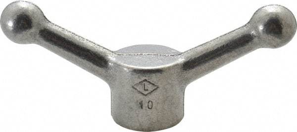 Jergens - 2 Offset Arms, Blank Speed Handle - 1-1/2" High, 1-1/8" Hub Diam - Exact Tool & Supply