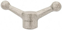 Jergens - 2 Offset Arms, Blank Speed Handle - 2-1/8" High, 1-1/2" Hub Diam - Exact Tool & Supply