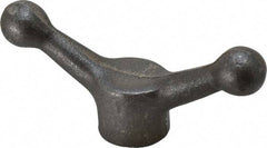 Jergens - 2 Offset Arms, Blank Speed Handle - 1-1/2" High, 1-1/8" Hub Diam - Exact Tool & Supply