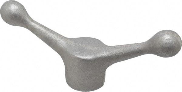 Jergens - 2 Offset Arms, Blank Speed Handle - 3" High, 2" Hub Diam - Exact Tool & Supply