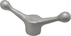 Jergens - 2 Offset Arms, Blank Speed Handle - 3" High, 2" Hub Diam - Exact Tool & Supply