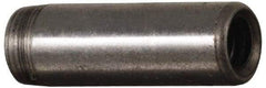 Jergens - 1/2" Diam x 1" Pin Length C-1215 Alloy Steel Pull Out Dowel Pin - C 47-58 & C 60-64 (Surface) Hardness, 1 Beveled & 1 Threaded End - Exact Tool & Supply