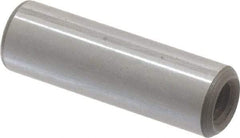 Jergens - 5/16" Diam x 1" Pin Length C-1215 Alloy Steel Pull Out Dowel Pin - C 47-58 & C 60-64 (Surface) Hardness, 1 Beveled & 1 Threaded End - Exact Tool & Supply