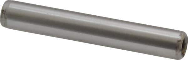 Jergens - 5/16" Diam x 2" Pin Length C-1215 Alloy Steel Pull Out Dowel Pin - C 47-58 & C 60-64 (Surface) Hardness, 1 Beveled & 1 Threaded End - Exact Tool & Supply