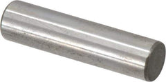 Jergens - 3/8" Diam x 1-1/2" Pin Length C-1215 Alloy Steel Pull Out Dowel Pin - C 47-58 & C 60-64 (Surface) Hardness, 1 Beveled & 1 Threaded End - Exact Tool & Supply