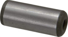 Jergens - 5/8" Diam x 1-1/2" Pin Length C-1215 Alloy Steel Pull Out Dowel Pin - C 47-58 & C 60-64 (Surface) Hardness, 1 Beveled & 1 Threaded End - Exact Tool & Supply