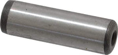 Jergens - 5/8" Diam x 2" Pin Length C-1215 Alloy Steel Pull Out Dowel Pin - C 47-58 & C 60-64 (Surface) Hardness, 1 Beveled & 1 Threaded End - Exact Tool & Supply
