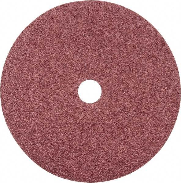 3M - 7" Diam 7/8" Hole 36 Grit Fiber Disc - Very Coarse Grade, Ceramic, 8,600 Max RPM, Series 988C - Exact Tool & Supply