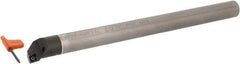 Kennametal - 23.62mm Min Bore Diam, 254mm OAL, 3/4" Shank Diam, E-SCLP Indexable Boring Bar - CP.. Insert, Screw Holding Method - Exact Tool & Supply