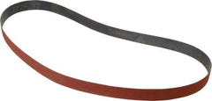 3M - 1" Wide x 42" OAL, 80 Grit, Ceramic Abrasive Belt - Ceramic, Medium, Coated, YF Weighted Cloth Backing, Wet/Dry, Series 777F - Exact Tool & Supply