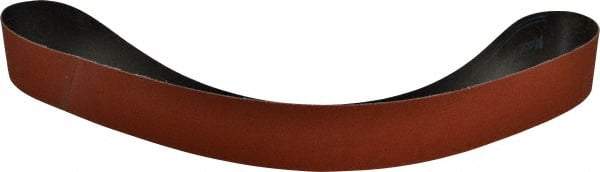 3M - 2" Wide x 48" OAL, 80 Grit, Ceramic Abrasive Belt - Ceramic, Medium, Coated, YF Weighted Cloth Backing, Wet/Dry, Series 777F - Exact Tool & Supply