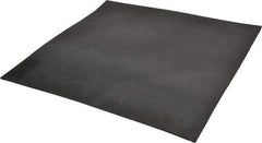 Made in USA - 12" Long, 12" Wide, 1/8" Thick, Neoprene Rubber Foam Sheet - 35 to 45 Durometer, Black, -20 to 180°F, 1,000 psi Tensile Strength, Adhesive Backing, Stock Length - Exact Tool & Supply
