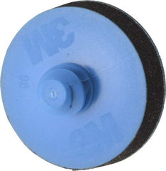 3M - 1-1/4" Diam Quick-Change Disc Backing Pad - Medium Density, 10,000 RPM, Roloc Compatible - Exact Tool & Supply