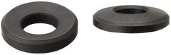 Jergens - 3/16" Bolt, Black Oxide, Steel, Spherical Washer Assembly - 15/64" Female, 13/64" Male Inside x 1/2" OD, 3/16" Thick, 3/4" Radius - Exact Tool & Supply