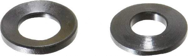 Jergens - 3/8" Bolt, Black Oxide, Steel, Spherical Washer Assembly - 15/32" Female, 13/32" Male Inside x 7/8" OD, 7/32" Thick, 1-1/2" Radius - Exact Tool & Supply