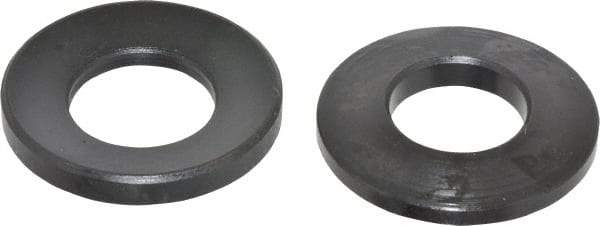 Jergens - 3/4" Bolt, Black Oxide, Steel, Spherical Washer Assembly - 27/32" Female, 25/32" Male Inside x 1-5/8" OD, 13/32" Thick, 2-1/2" Radius - Exact Tool & Supply