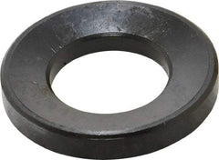 Jergens - 1" Bolt, Black Oxide, Steel, Spherical Washer Assembly - 1-3/32" Female, 1-1/32" Male Inside x 2" OD, 9/16" Thick, 3-1/2" Radius - Exact Tool & Supply