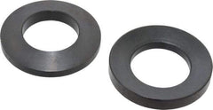 Jergens - 1-1/2" Bolt, Black Oxide, Steel, Spherical Washer Assembly - 1-19/32" Female, 1-17/32" Male Inside x 2-3/4" OD, 11/16" Thick, 4-1/2" Radius - Exact Tool & Supply