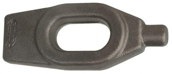 Gibraltar - 13/16" Stud, 2-9/16" Travel, Finger Clamp - 8" Long x 1-1/8" High x 2-1/8" Wide, Grade ASTM A521 & Class CA Forged Steel, 3/4" Diam - Exact Tool & Supply