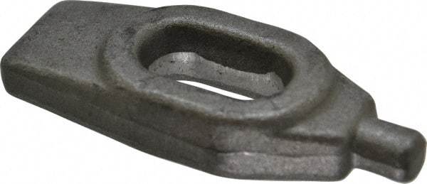 Jergens - 5/8" Stud, 11/16" Travel, Finger Clamp - 4" Long x 3/4" High x 1-5/8" Wide, Grade C-1030/C-1035 Forged Steel, 1/2" Diam - Exact Tool & Supply