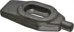 Jergens - 5/8" Stud, 11/16" Travel, Finger Clamp - 4" Long x 3/4" High x 1-5/8" Wide, Grade C-1030/C-1035 Forged Steel, 1/2" Diam - Exact Tool & Supply