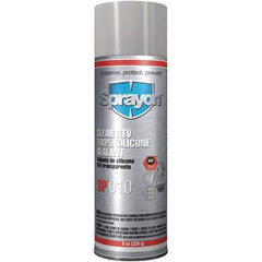 Sprayon - 8 oz Automotive Gasket Sealant - 122°F Max, Clear, Comes in Aerosol Can - Exact Tool & Supply
