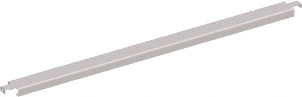 Interlake Mecalux - 3" Wide, 1-5/8" High, Open Shelving Double Flanged Crossbar - 36" Long, Use with Interlake Pallet Rack - Exact Tool & Supply