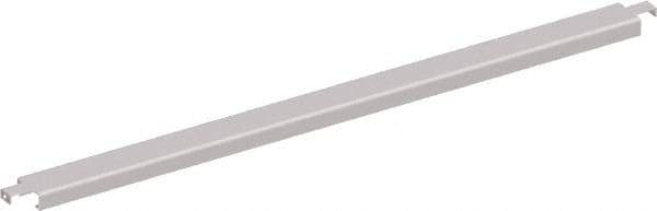 Interlake Mecalux - 3" Wide, 1-5/8" High, Open Shelving Double Flanged Crossbar - 42" Long, Use with Interlake Pallet Rack - Exact Tool & Supply