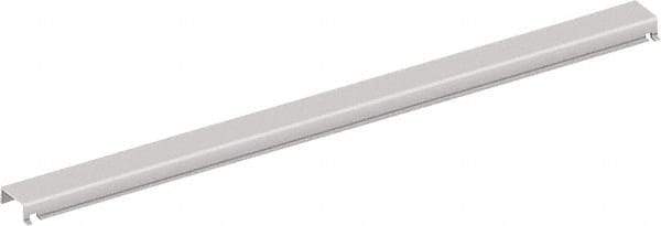 Interlake Mecalux - 2" Wide, 1-5/8" High, Open Shelving Roll In Crossbar - 36" Long, Use with Interlake Pallet Rack - Exact Tool & Supply