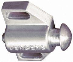 Gibraltar - 1-1/2" Base Width, 3/16" Stroke Len, 9/16" Stop Head OD, 1-1/8" Btw Mt Hole Ctrs, 7/8" Btw Mt Hole & Edge, Round Spring Locating Stop - Exact Tool & Supply